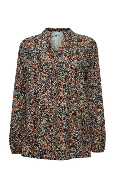 Minoa blouse - black mix