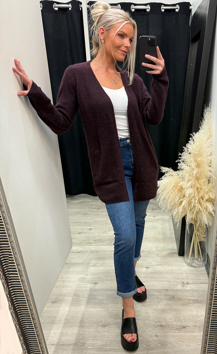 Sanny cardigan 7 - fudge melange