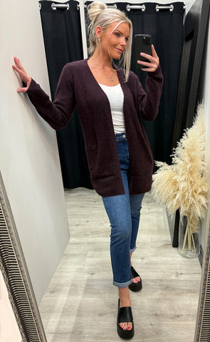 Sanny cardigan 7 - fudge melange