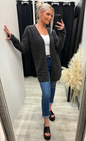 Sanny cardigan 7 - grey melange