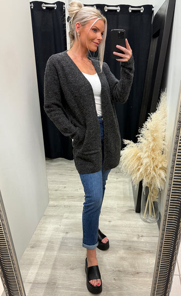 Sanny cardigan 7 - grey melange