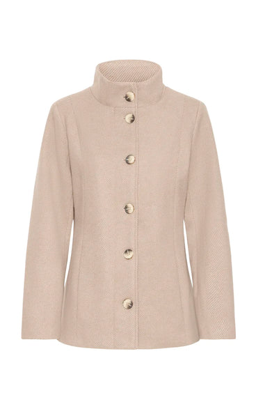 Evilla jacket 1 - desert taupe melange