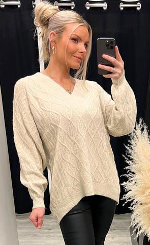 Hifa oversized pullover - bamboo