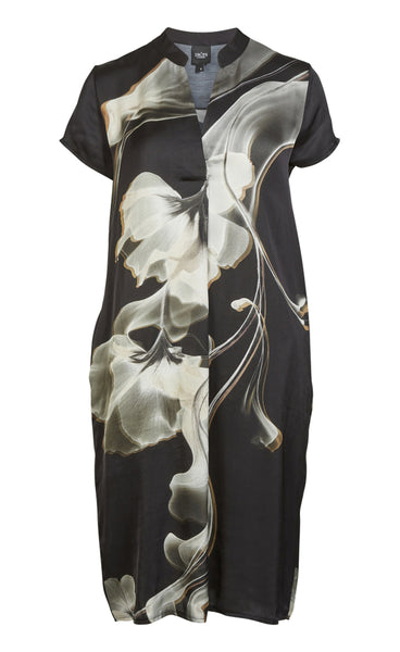 Aia dress s/s - 000 black mix