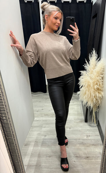 Gillian pullover - fossil melange