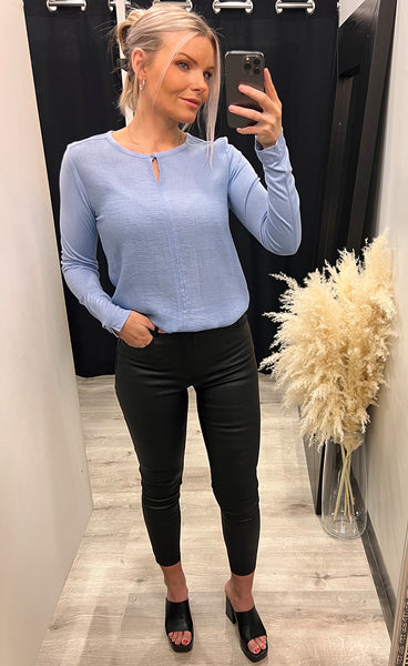 Cornelia blouse 1 - sky blue