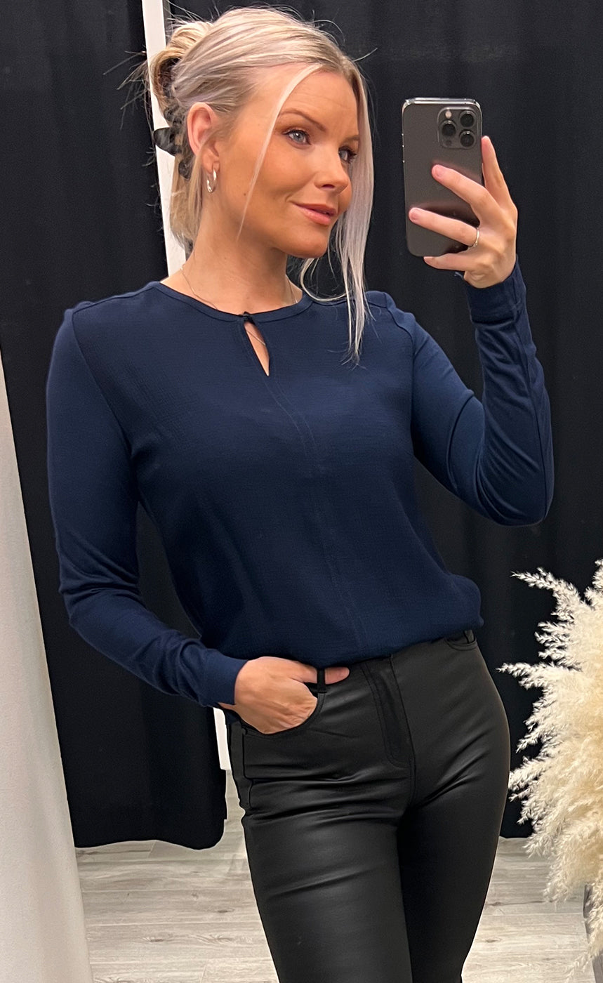 Cornelia blouse 1 - navy