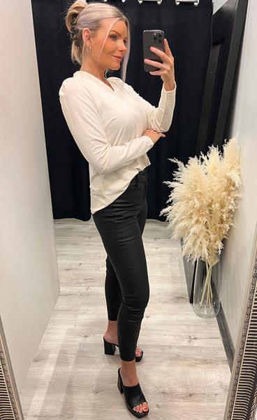 Jemma blouse 1 - cream