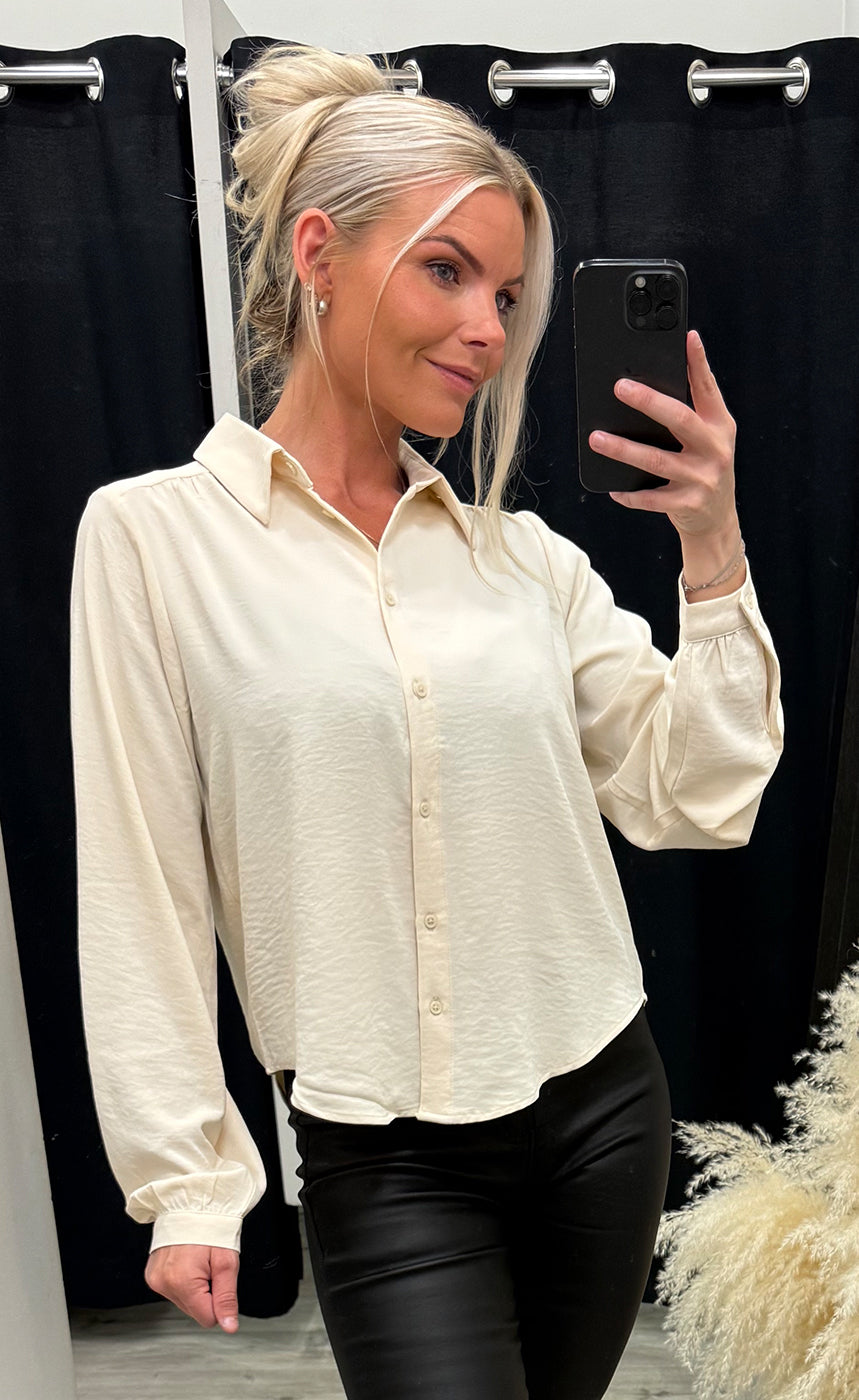 Kimmie shirt - birch