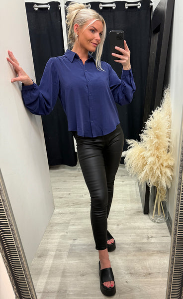 Kimmie shirt - patriot blue