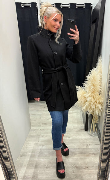 Cilia coat - black