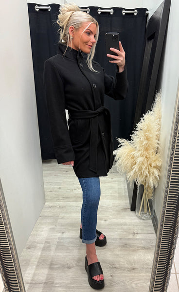Cilia coat - black