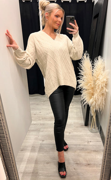 Hifa oversized pullover - bamboo