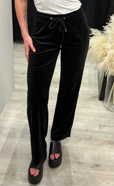 Mitza velour set - black