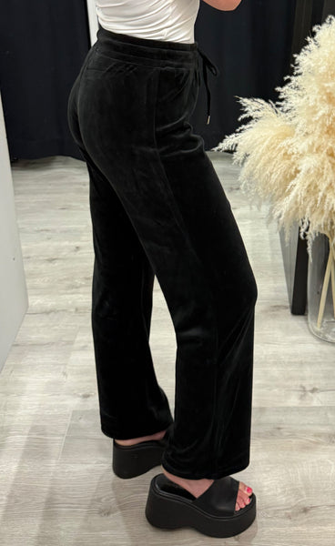 Mitza velour set - black