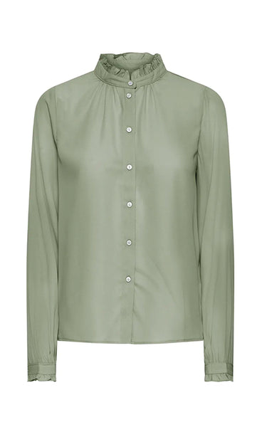 Sigga blouse - mulled basil