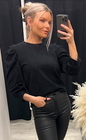 Fergie blouse - black