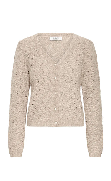 Nadika cardigan - string melange