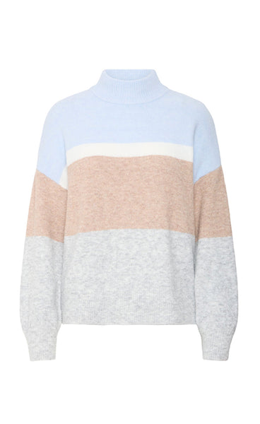 Omea striped jumper 2 - angel falls mix