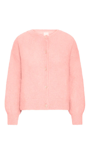 Marita cardigan 2 - coral almond