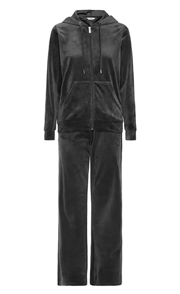Mitza velour set - black