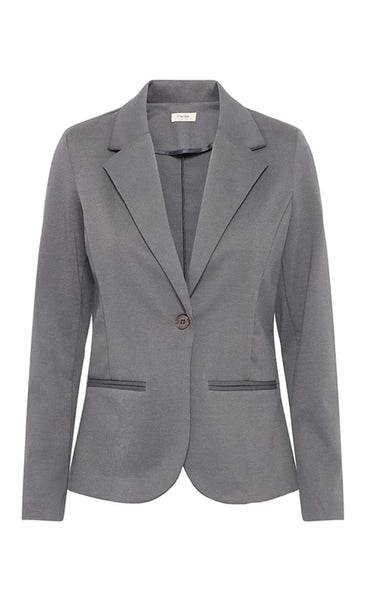 FRANSA stretch blazer - grey