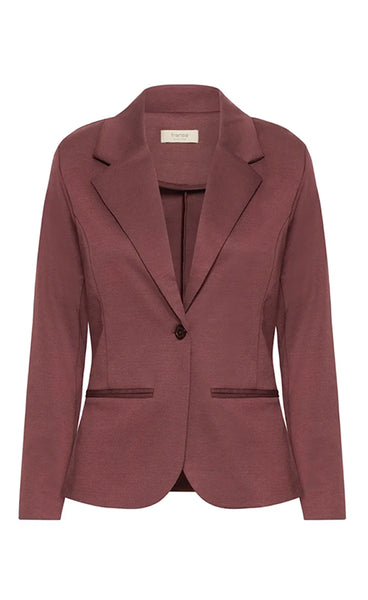 FRANSA stretch blazer - fudge