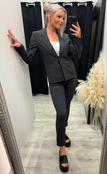 Cally blazer - black beauty