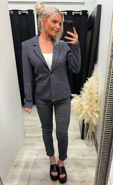 Cally blazer - dark sapphire