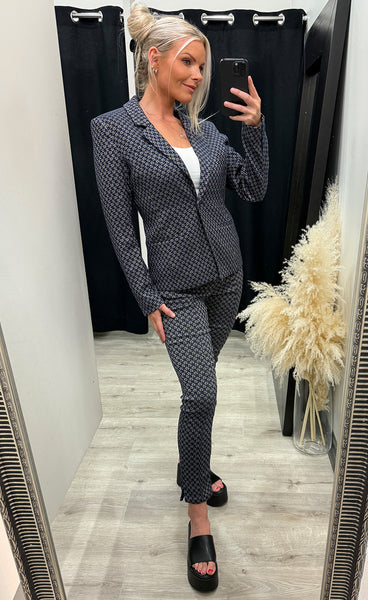 Cally blazer - dark sapphire