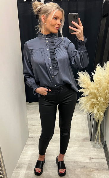 Malika blouse - grey