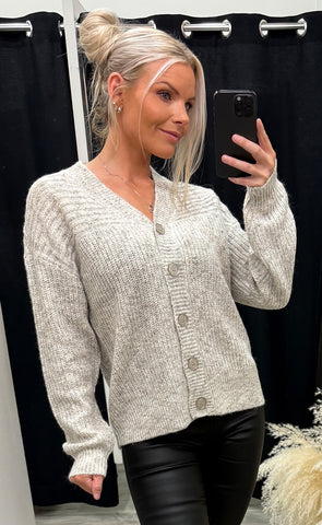 Jamie cardigan 1 - cocoa multi