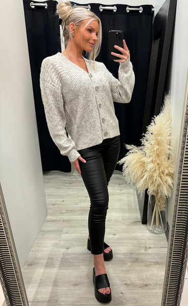 Jamie cardigan 1 - cocoa multi