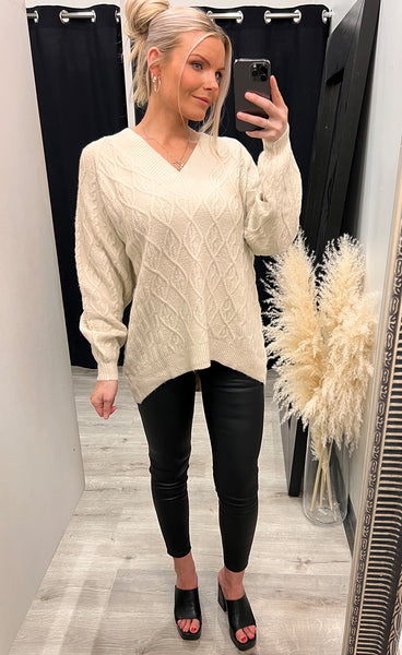 Hifa oversized pullover - bamboo