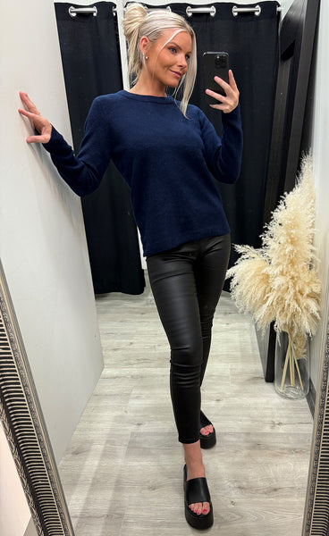 Ellis pullover 1 - night sky melange