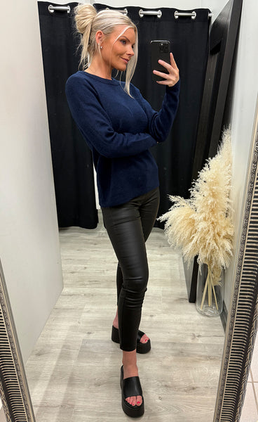 Ellis pullover 1 - night sky melange