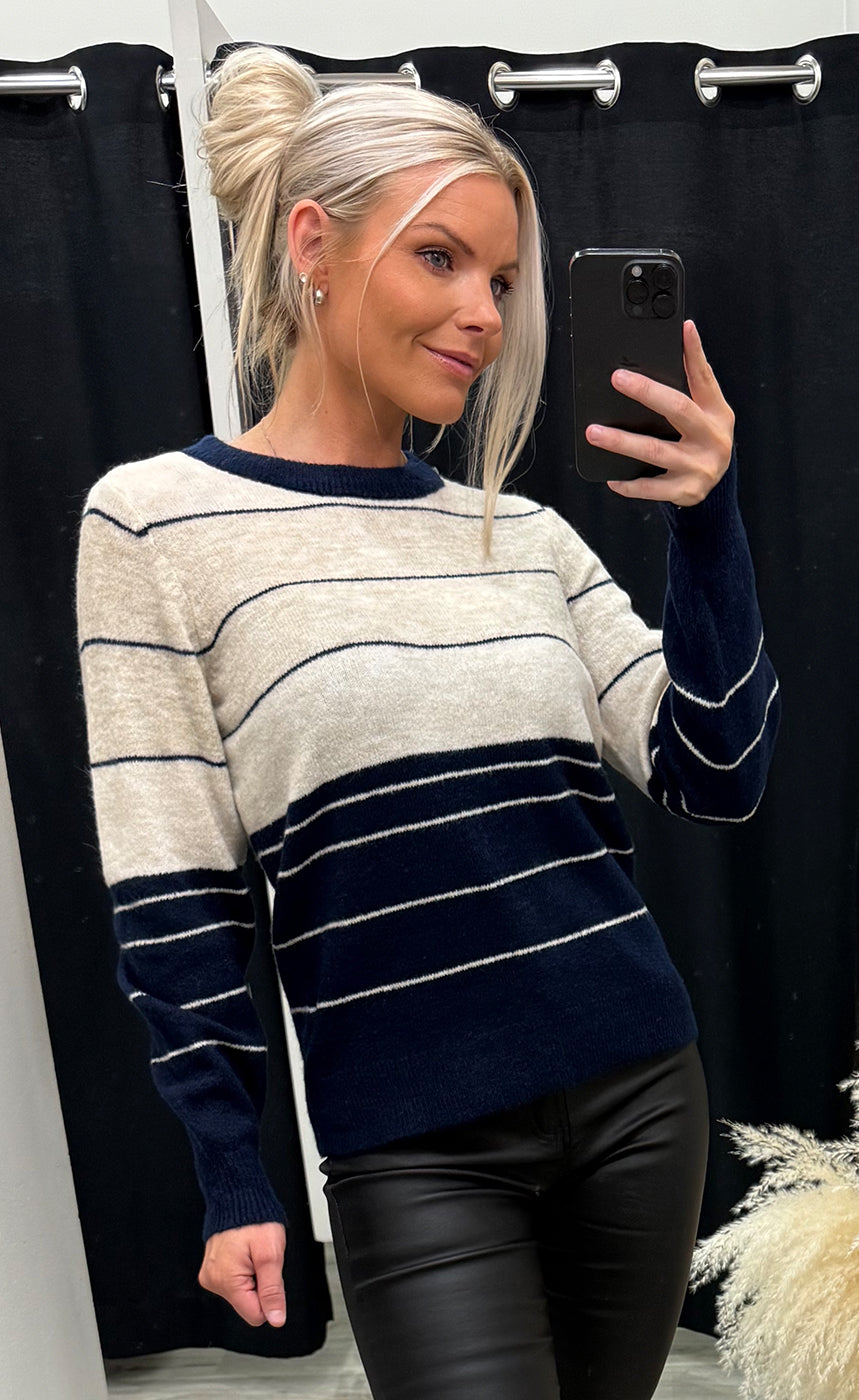 Ellis pullover 2 - night sky melange