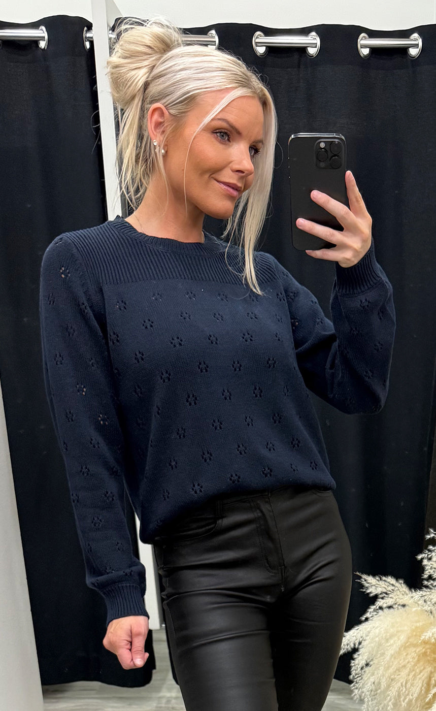 Katlin pullover 1 - night sky