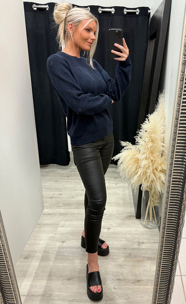 Katalin pullover 1 - night sky