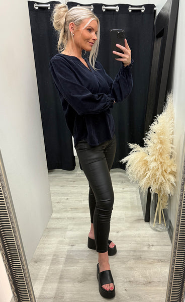 Cory blouse 1 - night sky