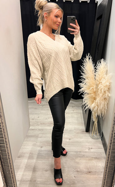 Hifa oversized pullover - bamboo