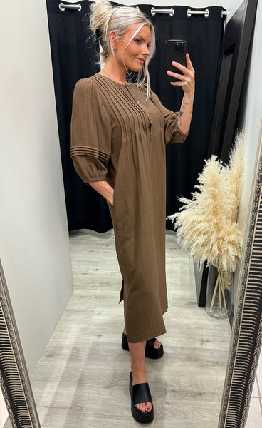 Martha dress - brown