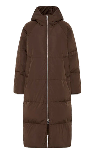 ICHI Bunala down jacket - coffee bean