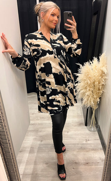 Josa tunic dress - birch mix