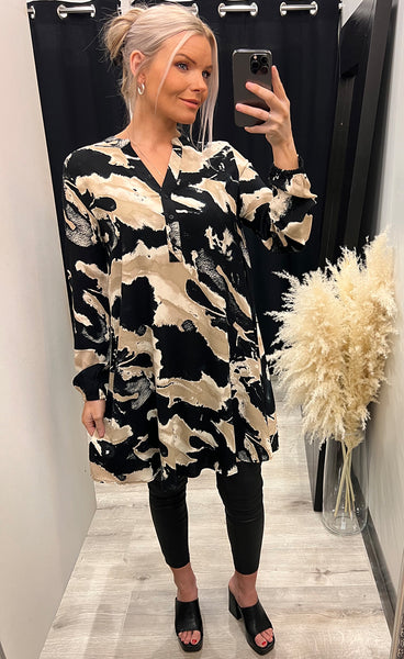 Josa tunic dress - birch mix