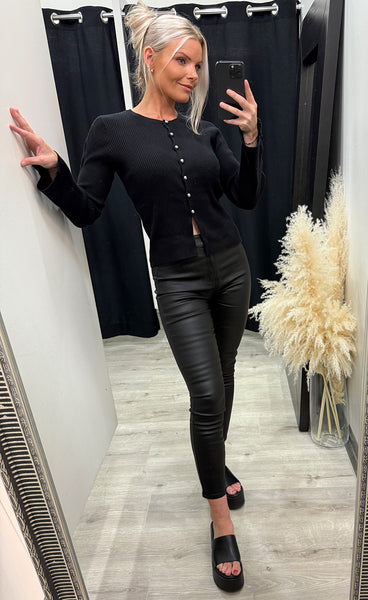 Dollis cardigan - black