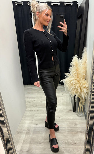 Dollis cardigan - black