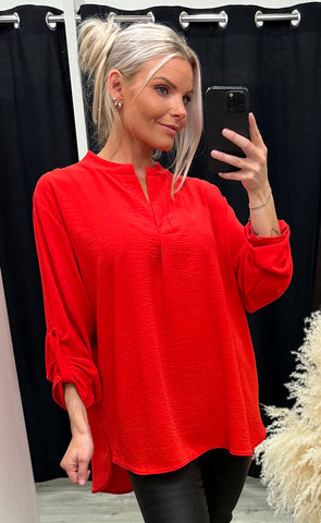 Remi blouse - red
