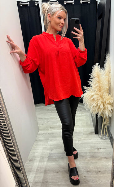 Remi blouse - red
