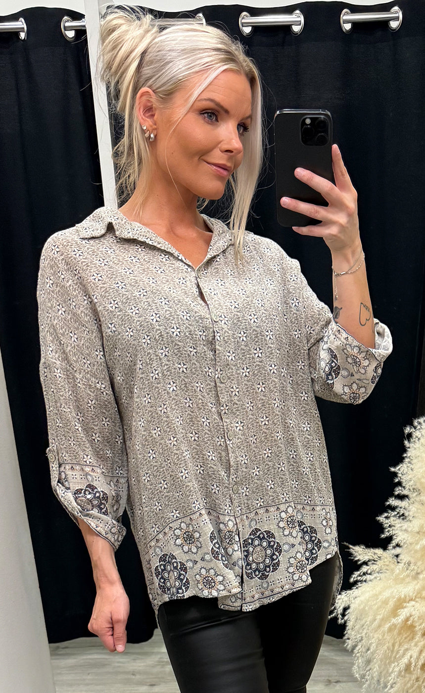Junia blouse - sand